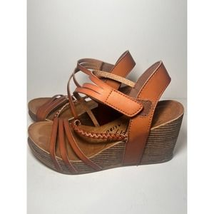 Blowfish Malibu Women's Heidi-b Wedge Sandals Size 10 Med